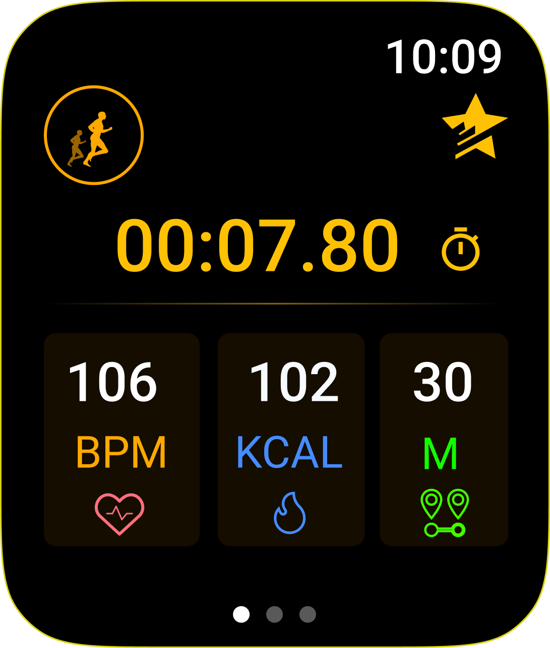 The SportZtars watch app