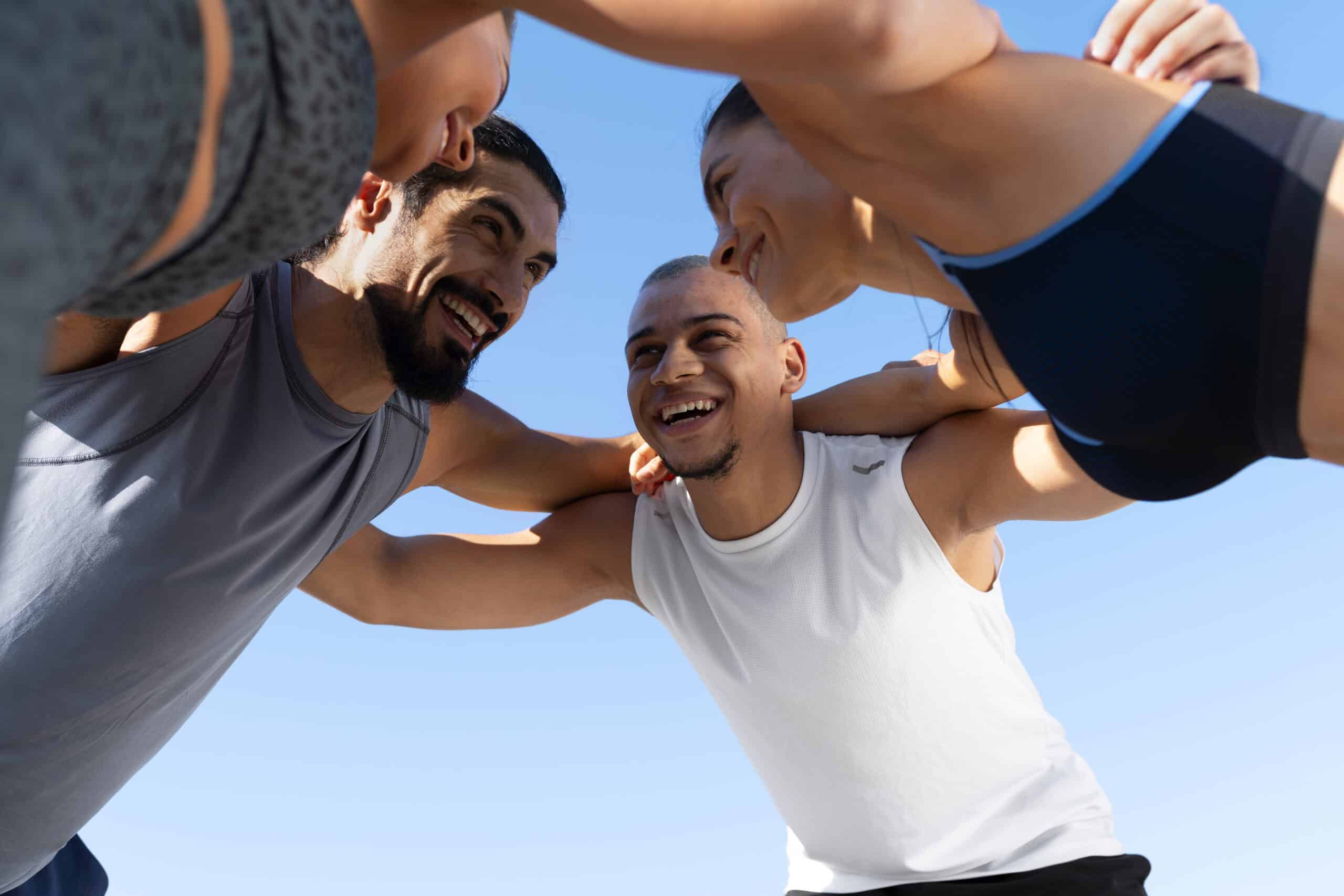 SportZtars members training together outdoors